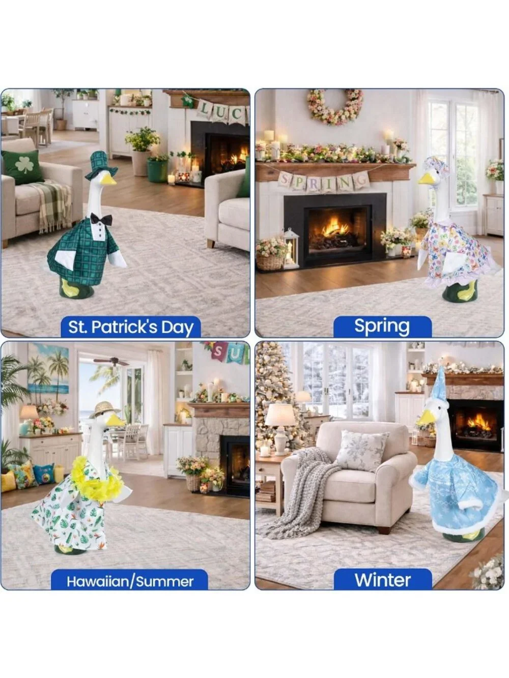 12 Holiday Porch Goose Outfits for 23